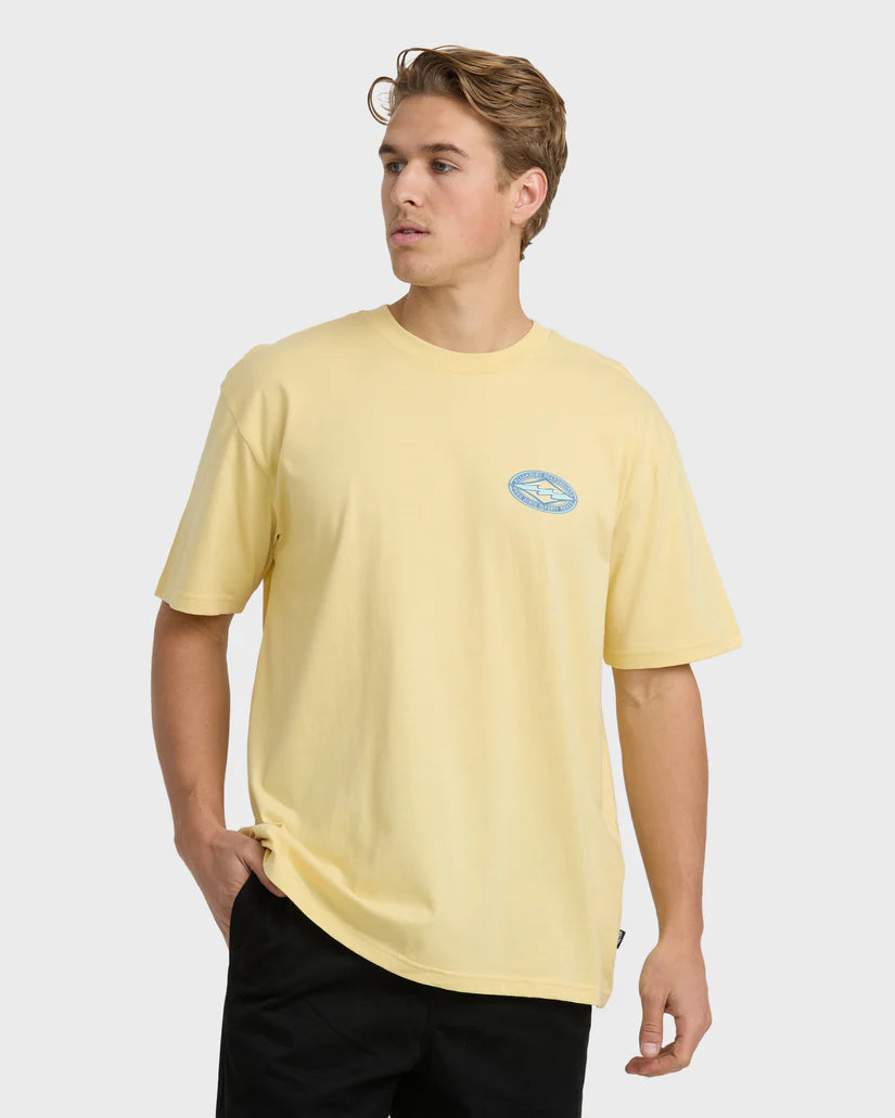 Billabong Mens Rotor Diamond Regular Short Sleeve T-Shirt