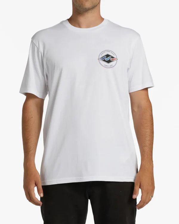 Billabong Mens Rotor Diamond Short Sleeve T-Shirt