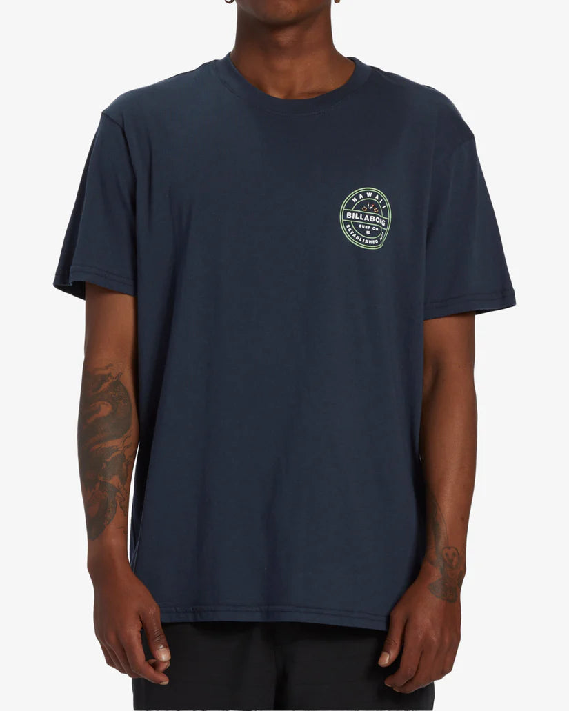 Billabong Rotor HI Kurzarm-T-Shirt für Herren