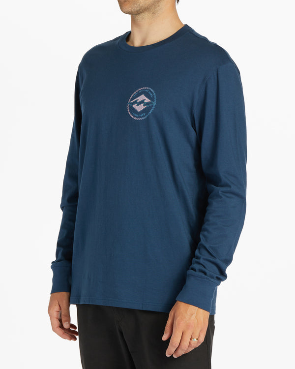 Billabong Rotor Diamond Langarm-T-Shirt für Herren