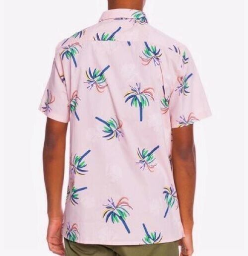 Quiksilver Men's Royal Palms Hawaiian Shirt