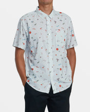 Charger l&#39;image dans la galerie, Chemise tissée à manches courtes Luke P pour homme RVCA