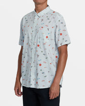 Charger l&#39;image dans la galerie, Chemise tissée à manches courtes Luke P pour homme RVCA