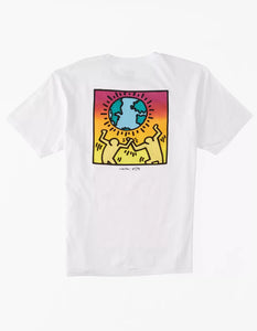Billabong Mens Keith Haring Salvation Short Sleeve T-Shirt