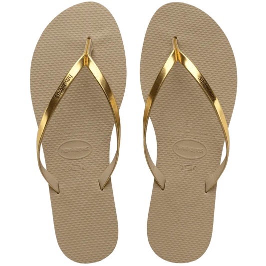 Sandales métalliques Havaianas You pour femmes