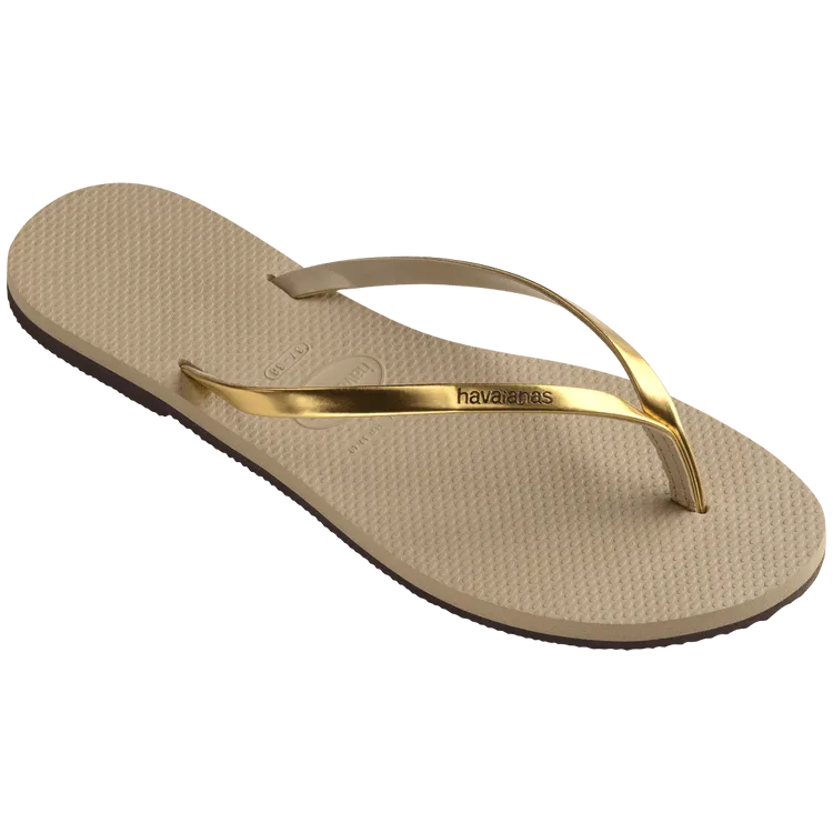 Sandales métalliques Havaianas You pour femmes