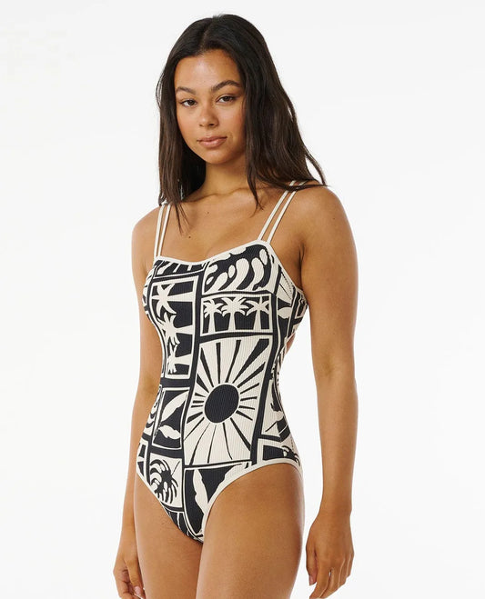 Rip Curl Women's Santorini Sun D-DD One Piece Swimsuit