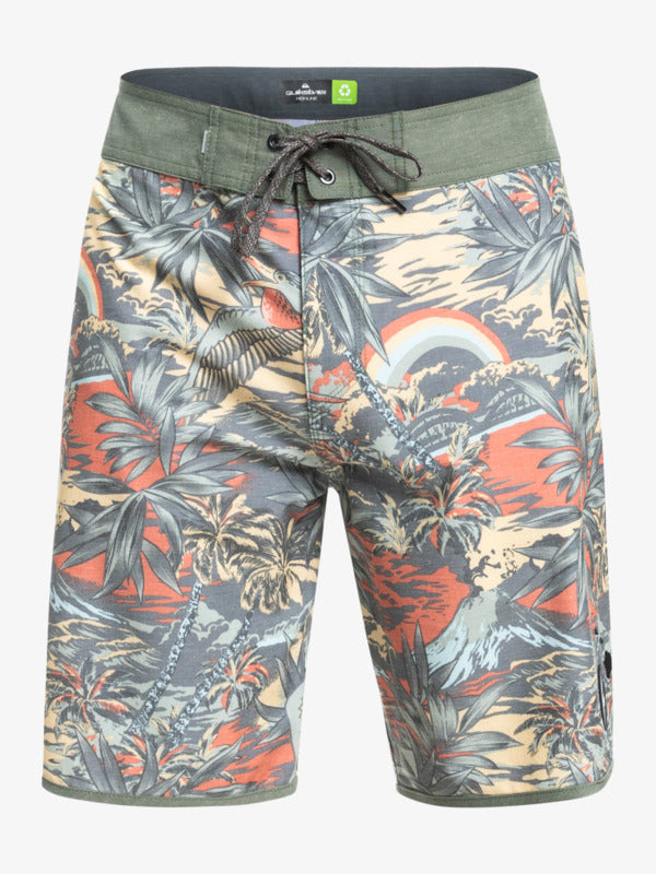 Short de bain Hawaii en chanvre extensible Quiksilver pour homme