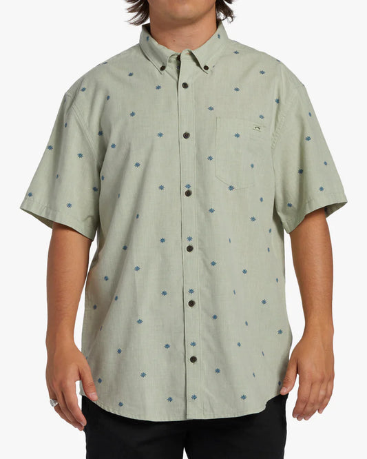 Chemise à manches courtes All Day Jacquard de Billabong pour homme