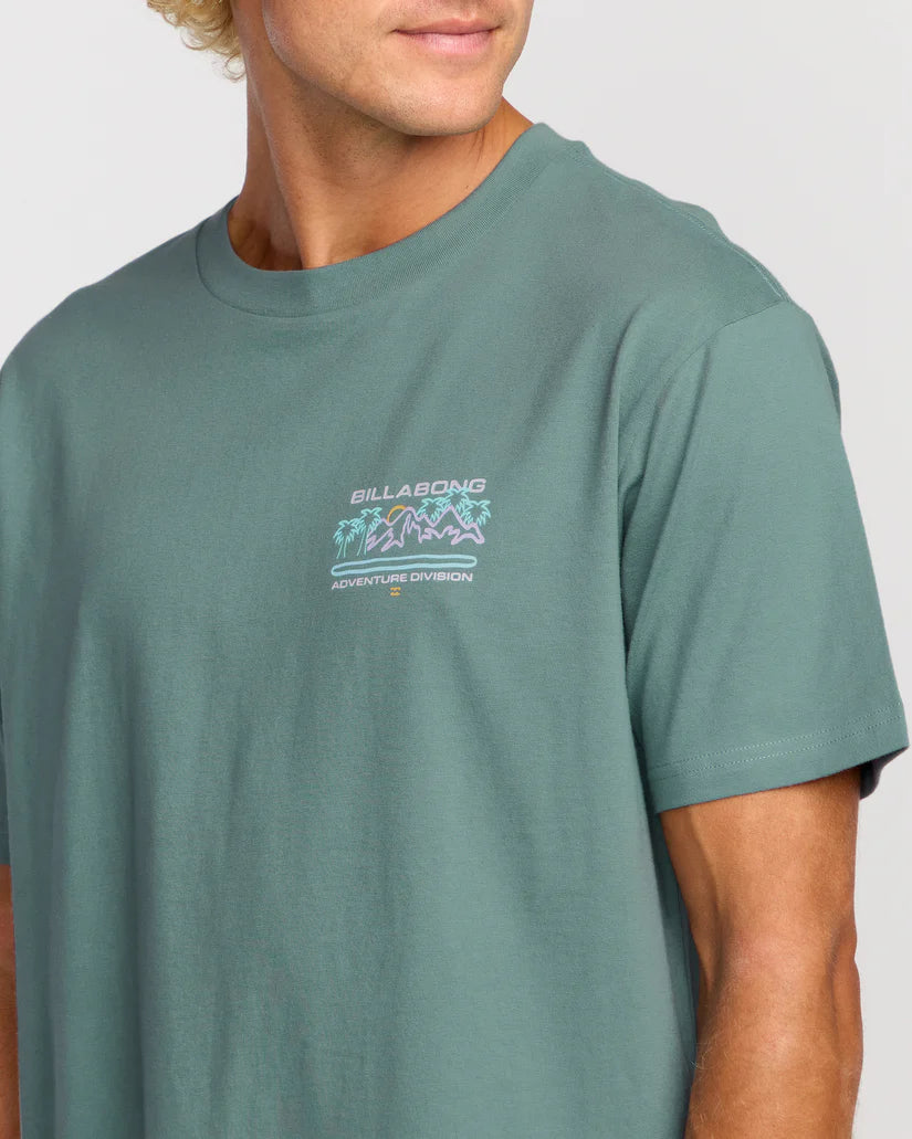 Billabong Men's Coastal Range A/Div Short Sleeve T-Shirt