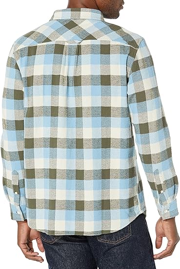 Quiksilver Mens Sea Breeze Long Sleeve Flannel Shirt