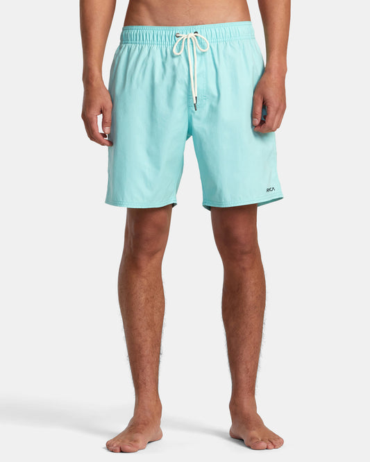 RVCA Men's Opposites Elastic Waist Hybrid Amphibian Shorts