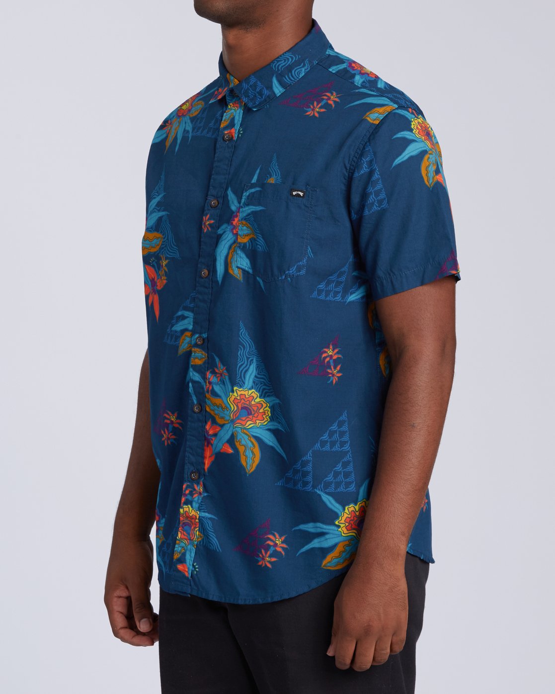 Billabong Herren Sundays Floral Kurzarmhemd