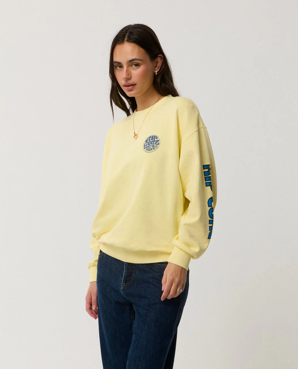 Rip Curl Women's SG Heritage Oversized Fleece Sweatshirt