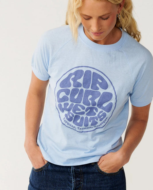 Rip Curl Womens Stephanie Gilmore Ringer Wettie Tee