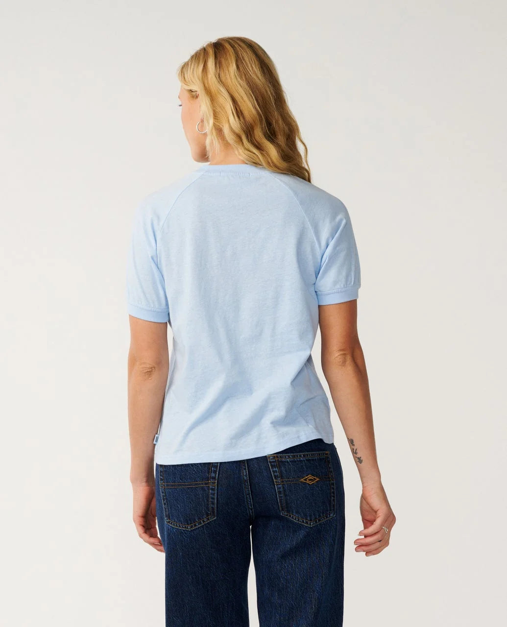 Rip Curl Womens Stephanie Gilmore Ringer Wettie Tee