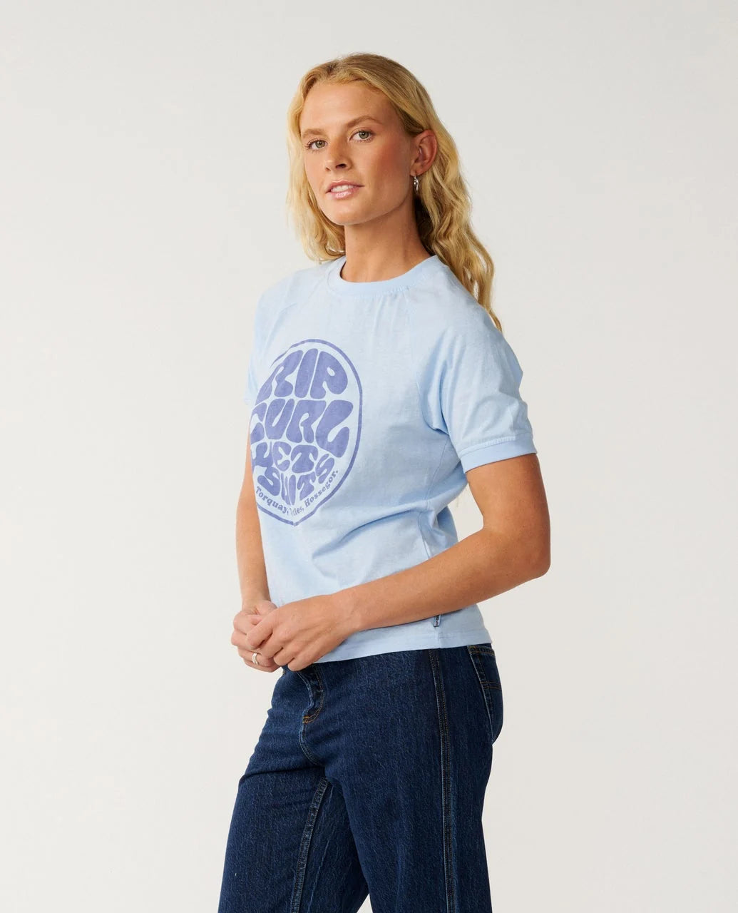 Rip Curl Womens Stephanie Gilmore Ringer Wettie Tee