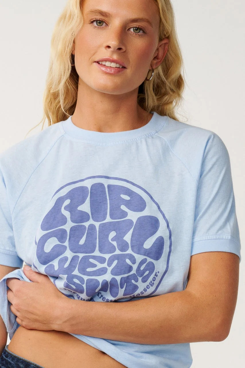 Rip Curl Womens Stephanie Gilmore Ringer Wettie Tee