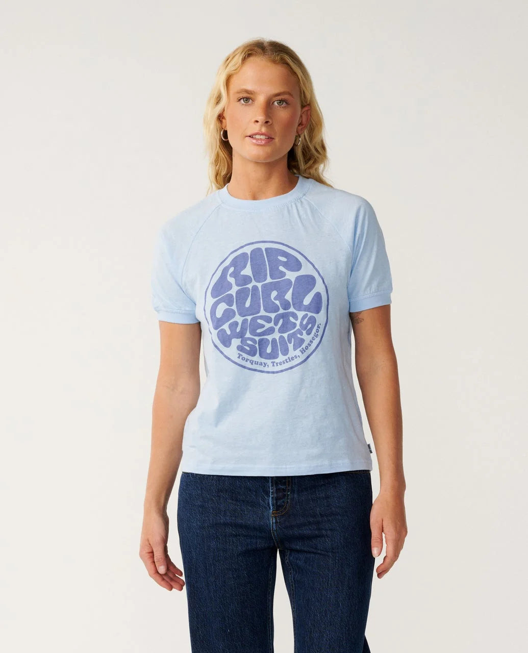 Rip Curl Womens Stephanie Gilmore Ringer Wettie Tee