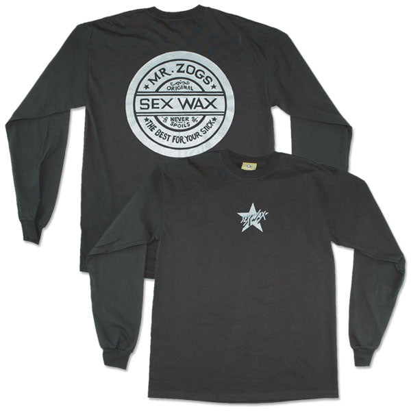 T-shirt manches longues Sex Wax Silverstar noir manches longues : XL
