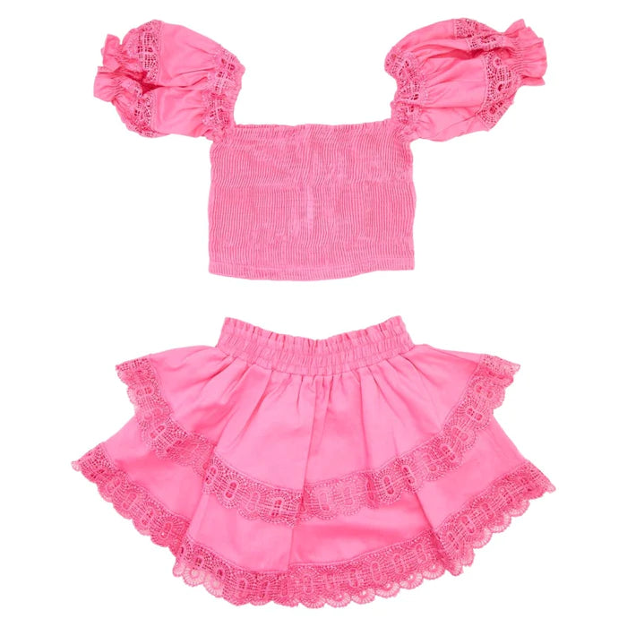 Peixoto Girl's Simone Skirt Set