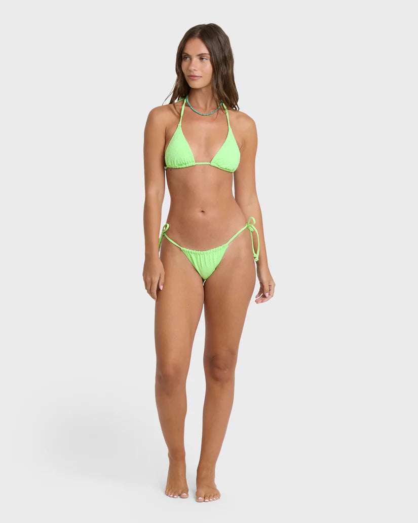 Billabong Women's Simply Sweet Eyelet Low Tide Bikini Bottom