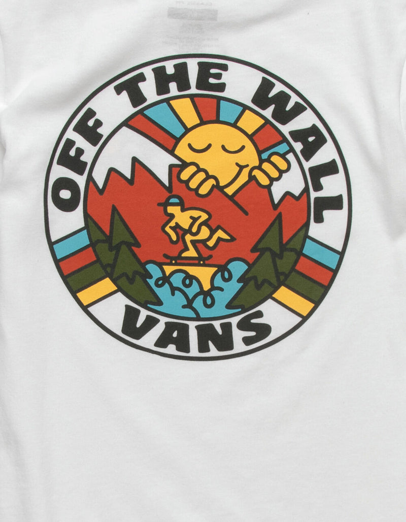 Vans Boys Mountain SK8 Short Sleeve T-Shirt