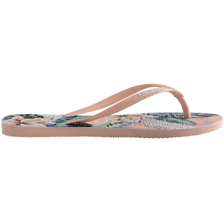 Tongs Havaianas Slim Animal Floral pour fille