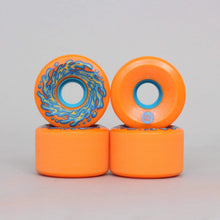 Load image into Gallery viewer, Santa Cruz OG Slime Balls Skate Wheels Set Orange Blue 60mm/78a