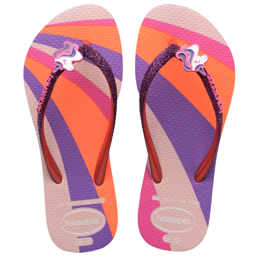 Havaianas Girls Slim Glitter Sandals