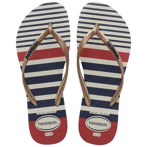 Havaianas Girl's Slim Nautical Flip Flop Sandals