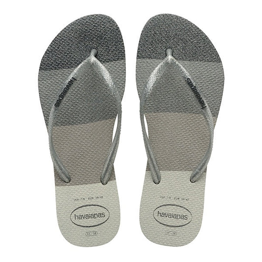 Slim Palette Glow Damen Sandale-Weiß: 7/8