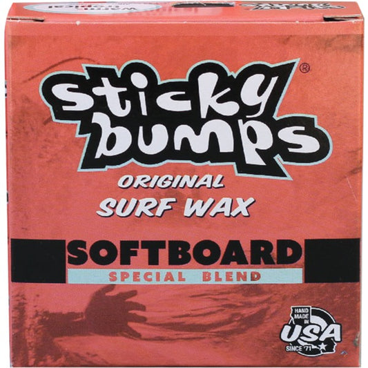 Sticky Bumps SOFT SURFBOARD Warm/Tropical Water Surf Wax