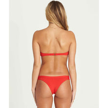 Load image into Gallery viewer, Billabong Women&#39;s Sol Searcher Knot Me Bandeau Bikini Top