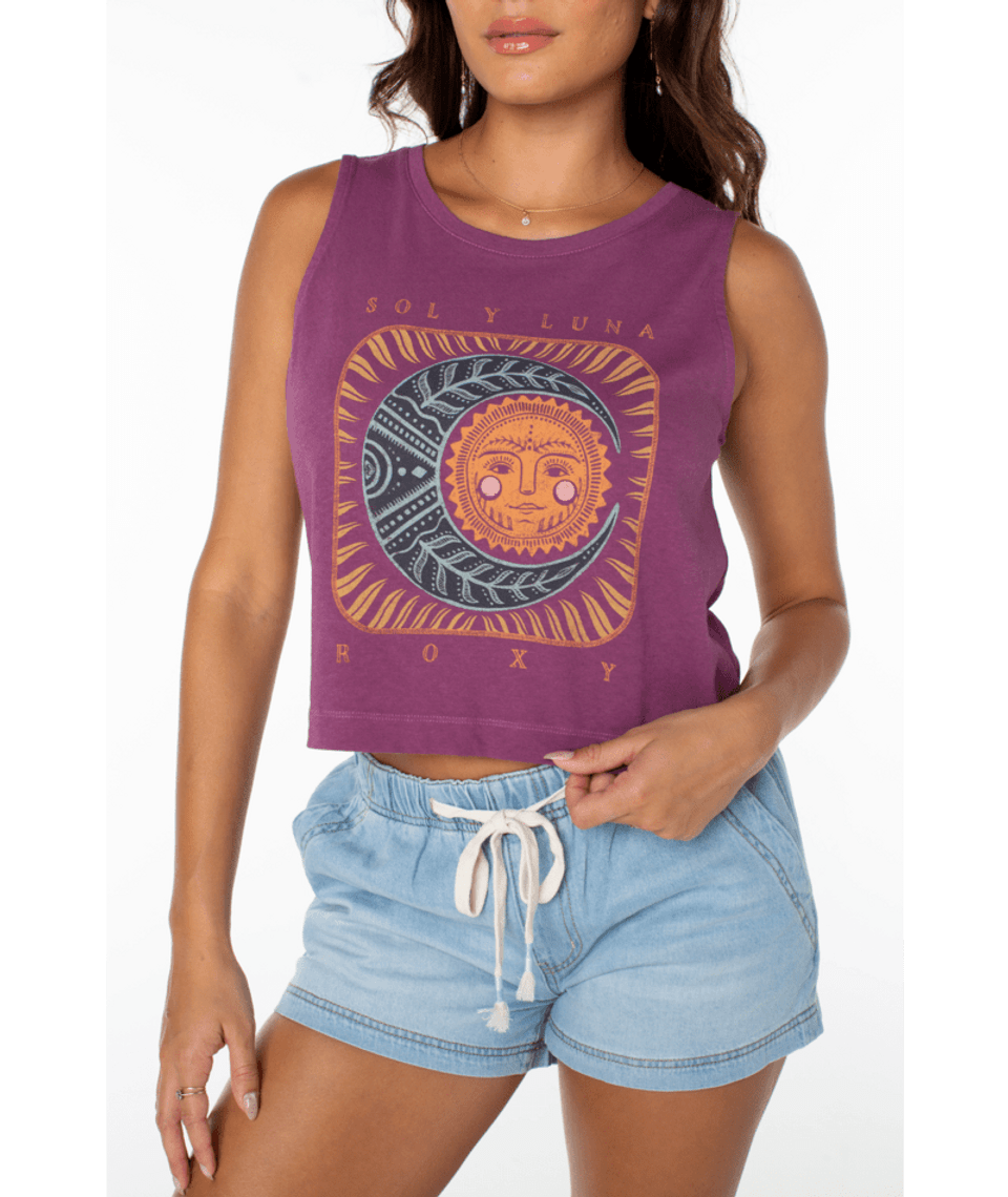 Roxy Womens Sol Y Luna Tank Top