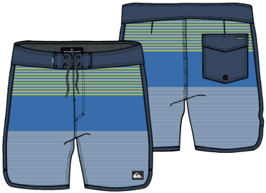 Quiksilver Boys Surfsilk Tijuana 15" Boardshorts