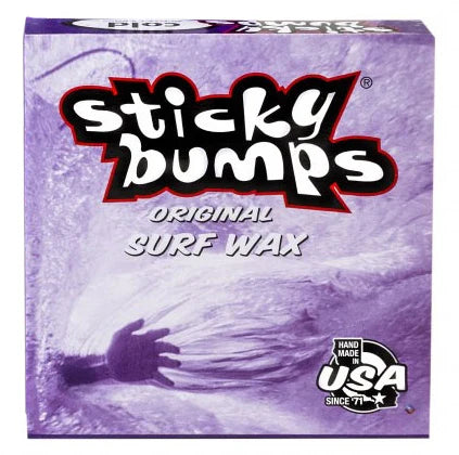 Cire pour planche de surf Sticky Bumps pour eau froide