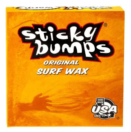 Cire pour planche de surf Sticky Bumps pour eau chaude