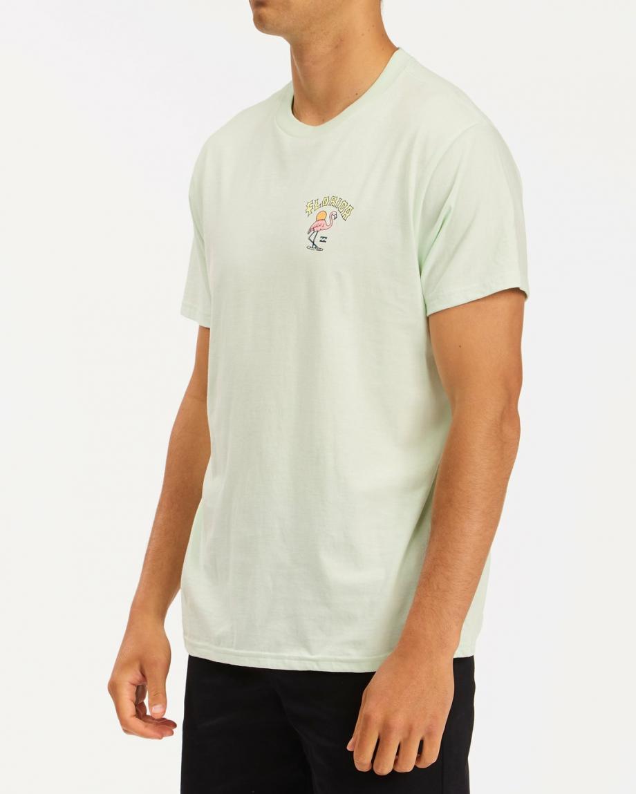 Billabong Herren Arch FL Kurzarm-T-Shirt