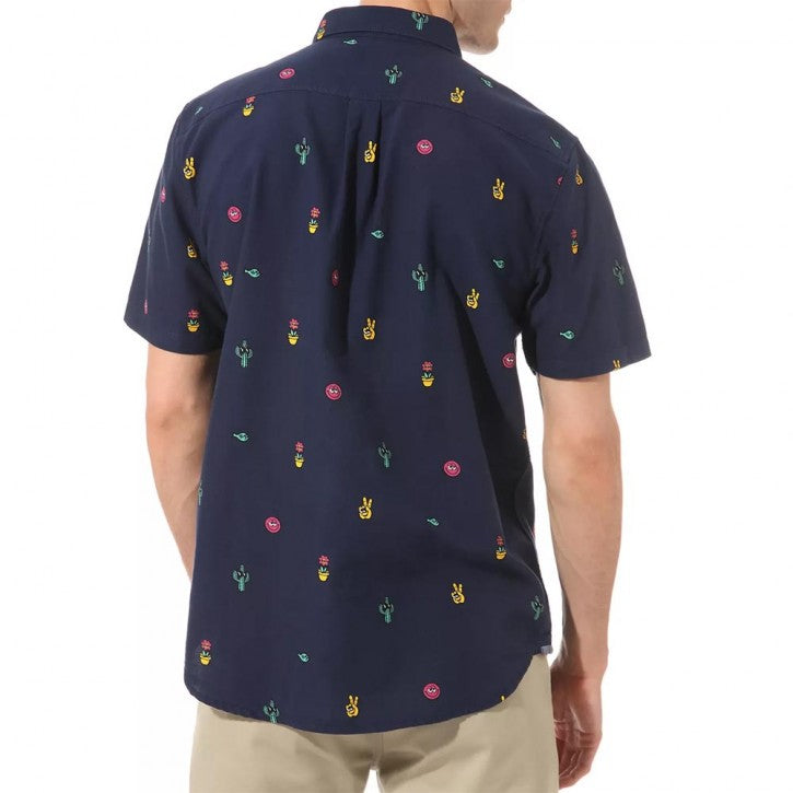 Chemise tissée à manches courtes Vans pour homme Houser Strange Vacation