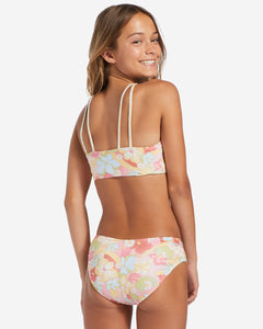 Billabong Girl's Sunshine Forever Reversible High Neck 2 Piece Bikini Set