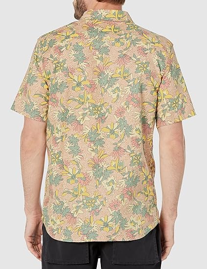 Quiksilver Mens Sunday Stroll Short Sleeve Shirt