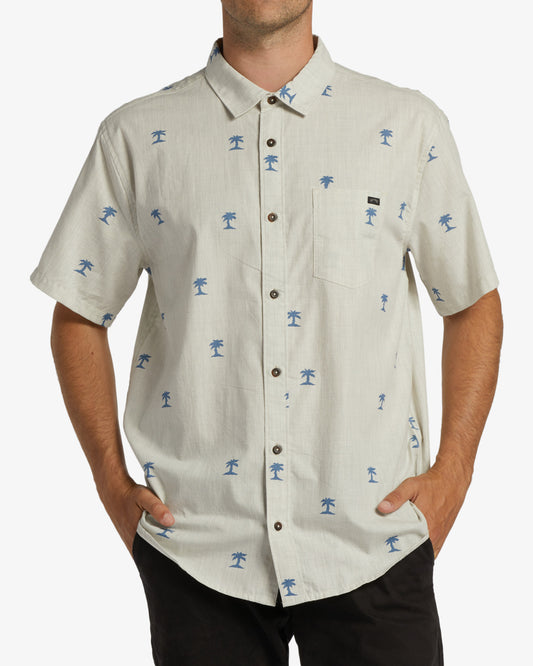 Billabong Mens Sundays Mini Button Up Shirt