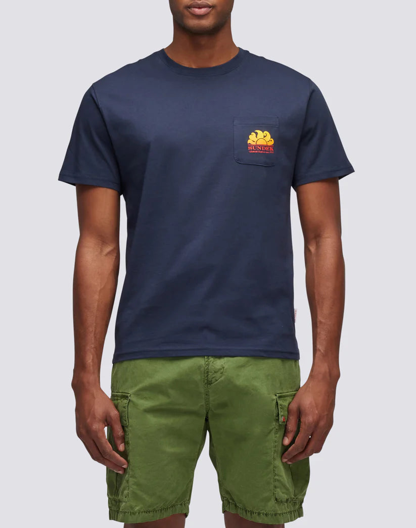 Sundek Mens New Herbert Short Sleeve T-Shirt