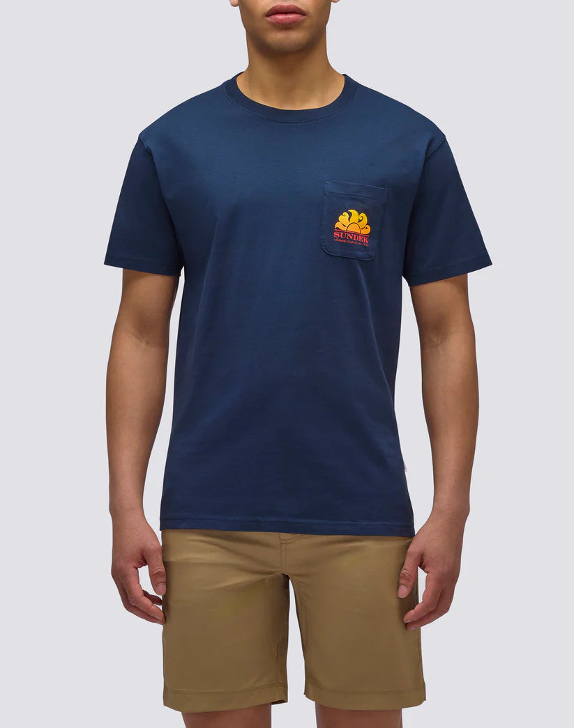 Sundek Mens New Herbert Short Sleeve T-Shirt