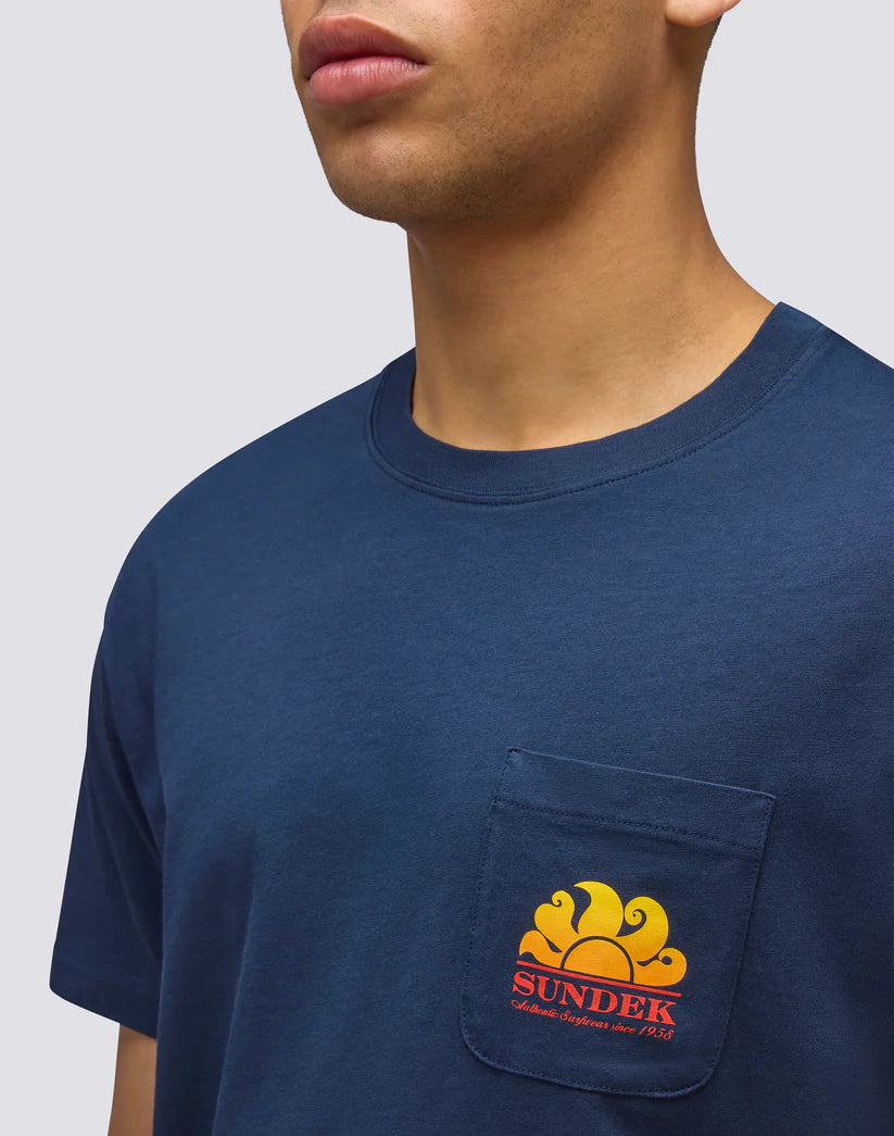 Sundek Mens New Herbert Short Sleeve T-Shirt