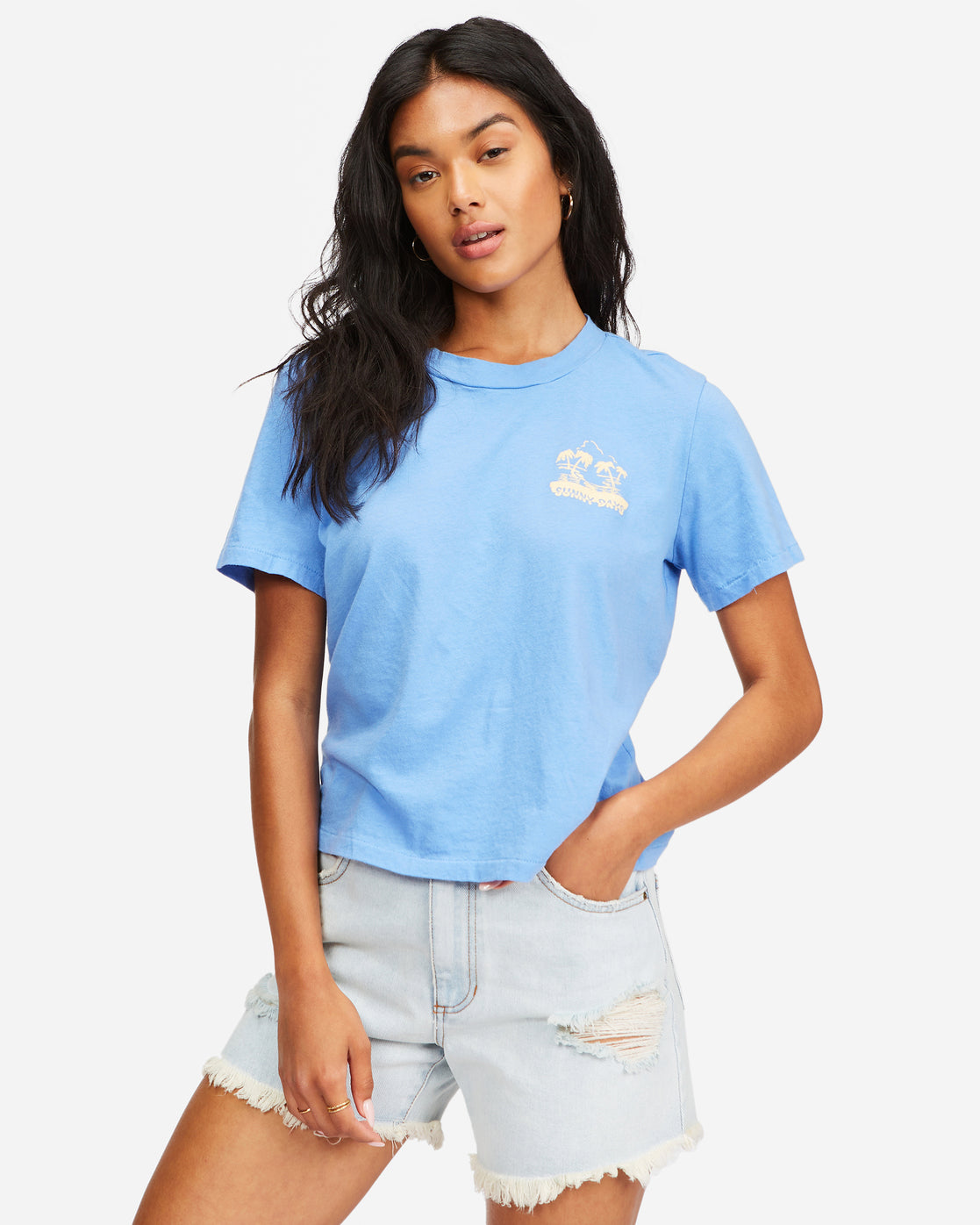 Billabong Damen Sunny Days Kurzarm-T-Shirt