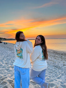 Sweat à capuche Sunrise Highway pour femme de Wave Creations