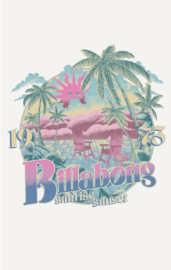 Billabong Girls Sunrise Sunset T-Shirt
