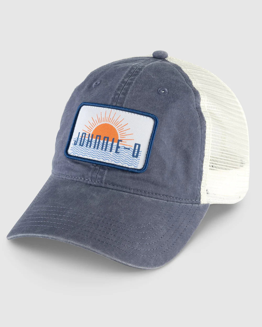 Men's Trucker Cap-Board Stack - Sunset Surf & Turf